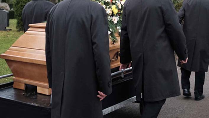 O que acontece antes de um enterro